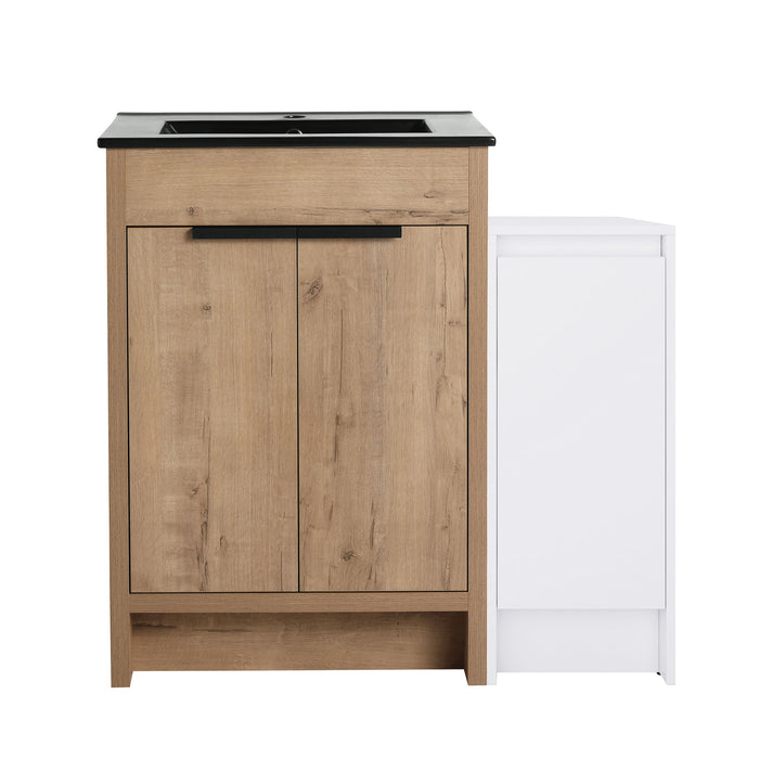 Freestanding Bathroom Vanity & Sink And Storage Cabinets, Soft Closing Doors Home Essentials