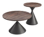 Rosk - Coffee Table Set - Walnut / Black Zuo Modern