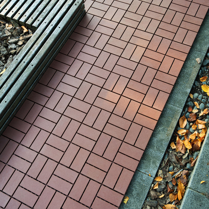 Interlocking Deck Tiles, 44 Pack Daily Nest