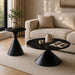 2 Piece Coffee Round Table Set Home Essentials