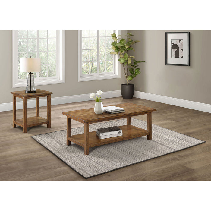 Castleton - Coffee And End Table Set With Storage Furniture Max