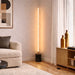 Prism - LED Floor Lamp With On / Off Switch Base - Gold / Marble Ashcroft Furniture