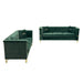 Upholstered 3 Seater Sofas Living Room Furniture (Set of 2) Home Essentials