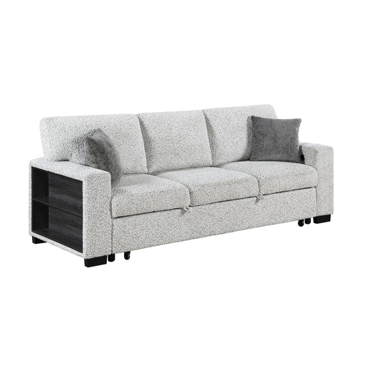 Prato - Sofa With Pull Out Sleeper And USB - Gray Matrix Furniture Group