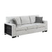 Prato - Sofa With Pull Out Sleeper And USB - Gray Matrix Furniture Group
