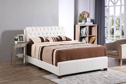 Tufted Upholstered Bed Glory Furniture