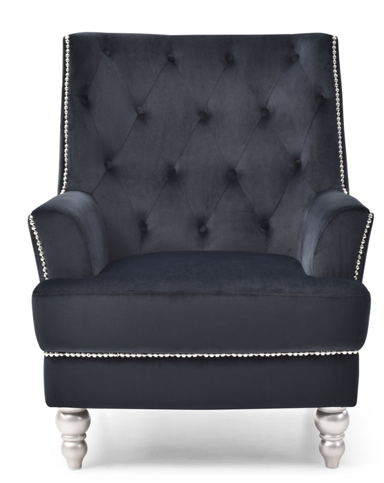 Glory Furniture Pamona Chair, Black