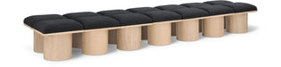 Pavilion - 14 Piece Modular Bench With Natural Base Meridian Furniture