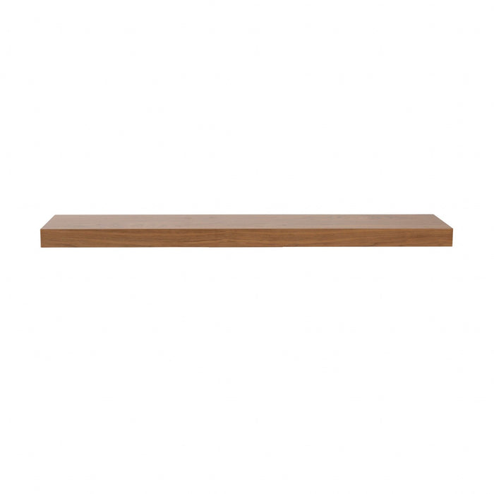 Wooden Wall Mounted Floating Shelf - Brown