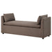 Isiah - Raised Arm Accent Bench - Brown Furniture Max