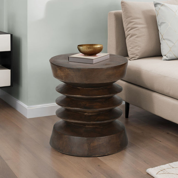 Contemporary Round Accent Table Indoor / Outdoor 8th Street