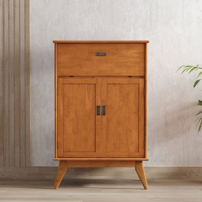 Draper - Mid Century Bar Cabinet Simpli-Home