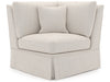 Henri - Skirted Corner, Special Order - White Universal Furniture