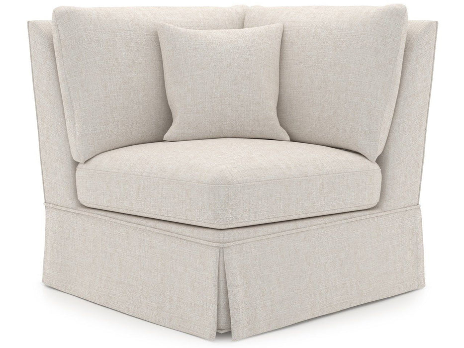 Henri - Skirted Corner, Special Order - White Universal Furniture