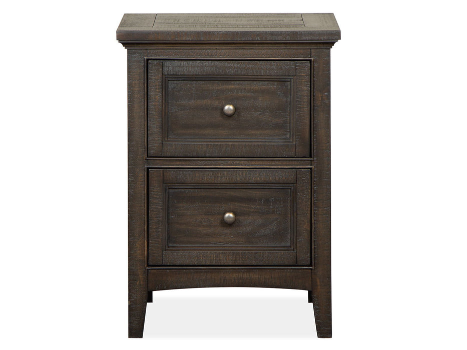 Westley Falls - Small Drawer Nightstand - Graphite Magnussen Furniture