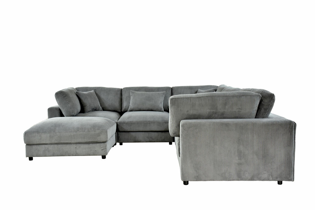 Upholstered Modular Sectional & Custom Configuration Home Essentials