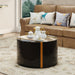 Round Mirror Coffee Table, Living Space Furniture Home Essentials