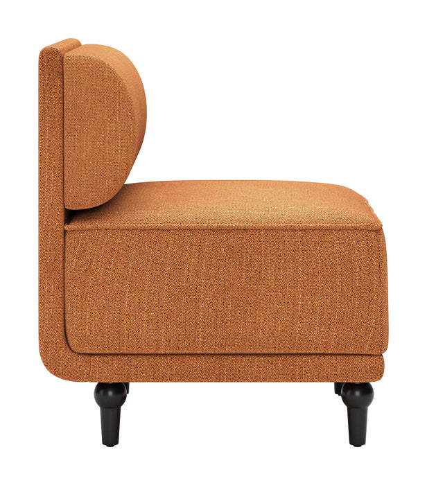 Malben - Middle Chair - Brown Zuo Modern