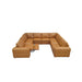 Upholstered Large Arms Sectional With Recliner Seats Home Essentials