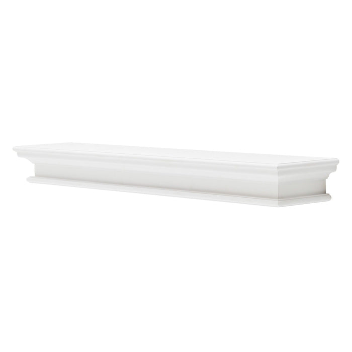 Classic Floating Wall Shelf - Whitw