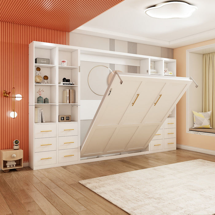Multifunctional Vertical Murphy Wall Bed Home Essentials