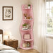 5 Tier S - Shaped Corner Shelf For Living Room Home Essentials