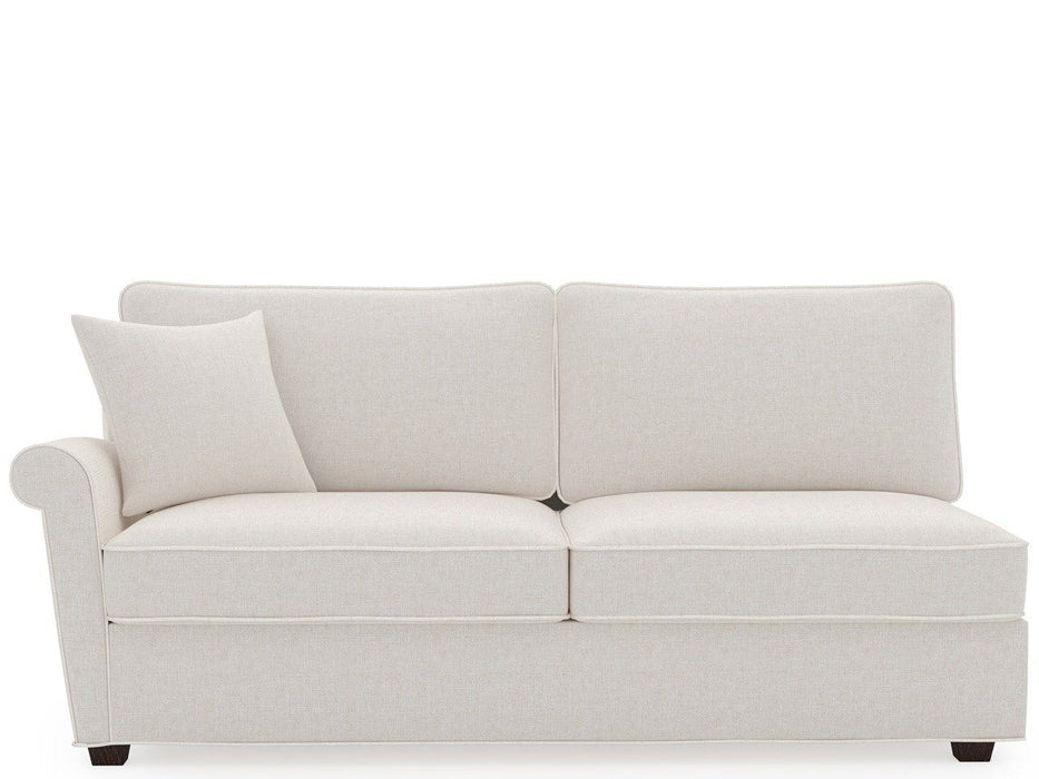 Clermont - Loveseat LAF, Special Order - White