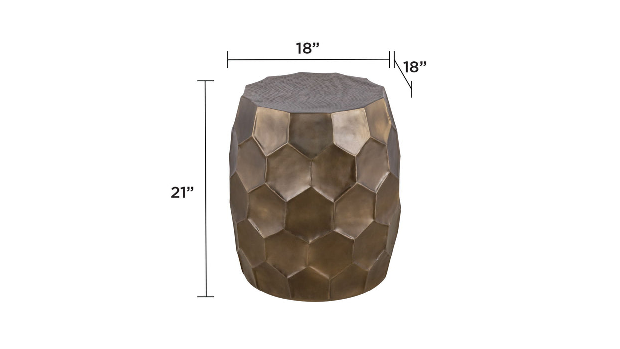 Et101 - End Table - Gold Matrix Furniture Group