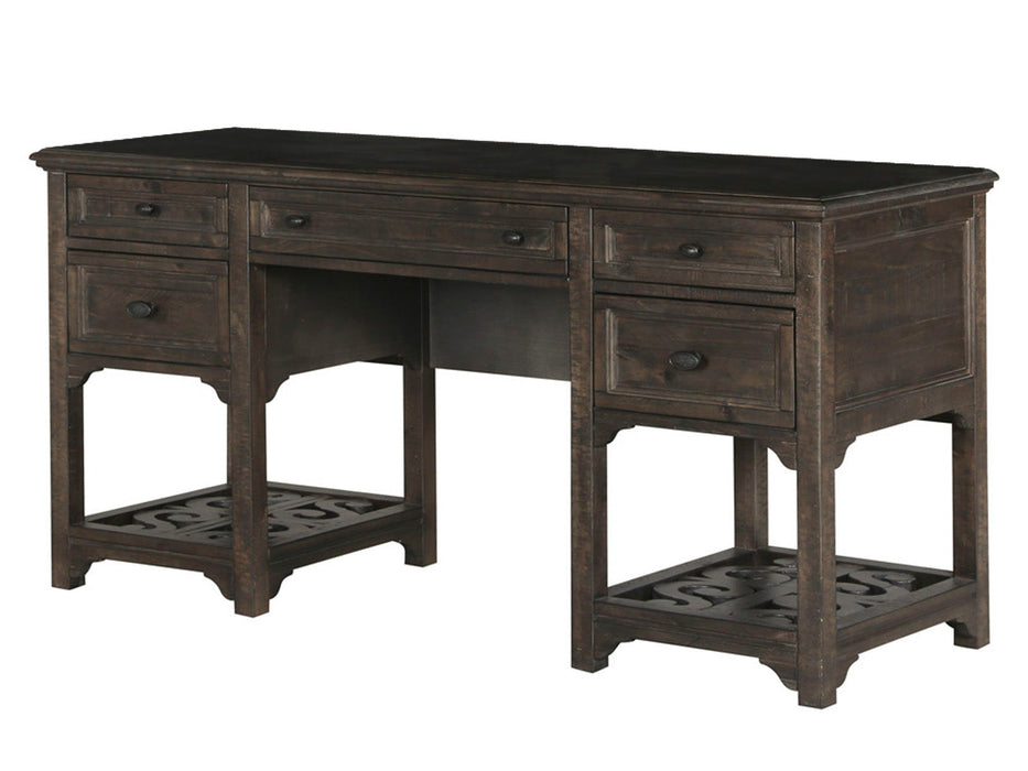 Bellamy - Desk Base - Peppercorn Magnussen Furniture