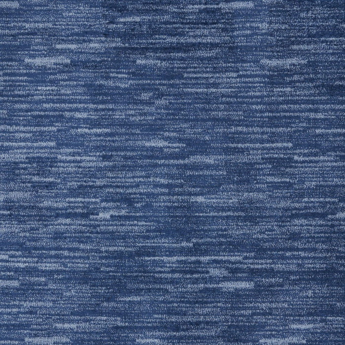 5' X 7' Non Skid Indoor / Outdoor Area Rug - Blue