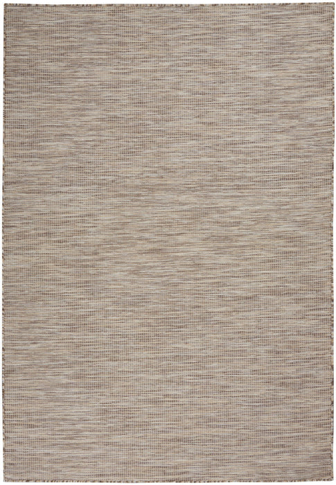 5' X 7' Power Loom Area Rug - Beige