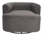 Mugav - Swivel Chair - Gray Zuo Modern