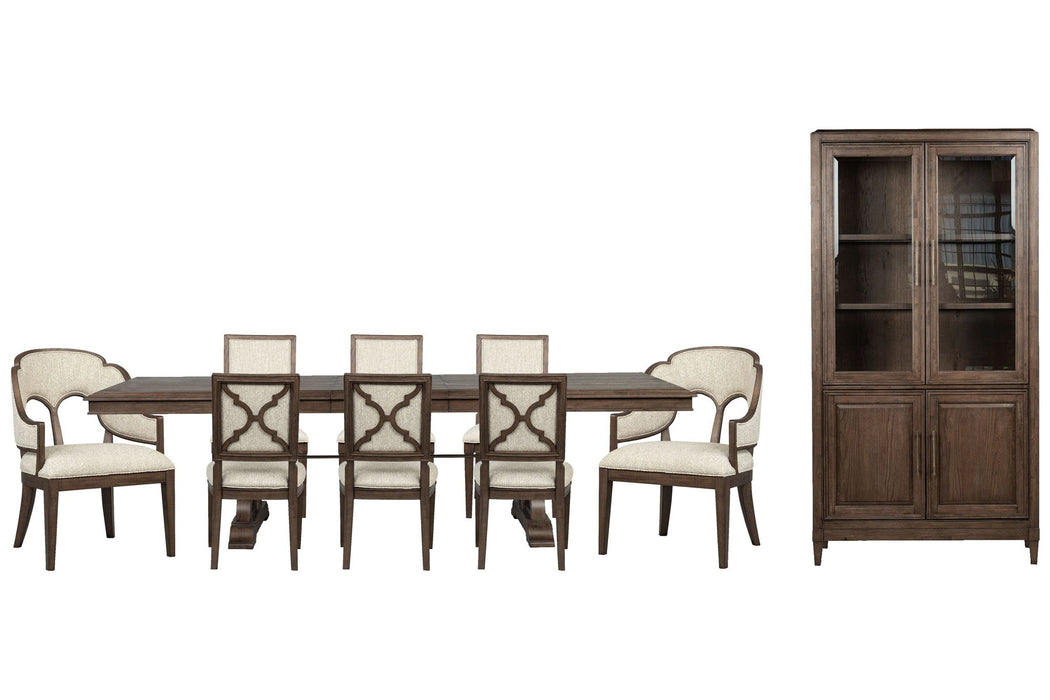 Jubilee - Extendable Trestle Dining Table Set Magnussen Furniture