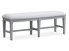 Charleston - Bench With Upholstered Seat Magnussen Furniture