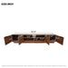 TV Stand, Media Console - Walnut Hearth and Haven