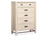 Sunset Cove - Drawer Chest With Metal Stretchers - Sanibel Brown Magnussen Furniture