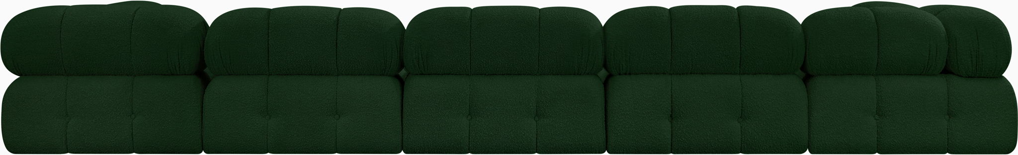 Ames - 7 Piece Boucle Fabric Modular Sectional Meridian Furniture