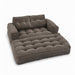 2 Seater Modular Corduroy Sofa With Chaise Lounge For Living Room Home Essentials