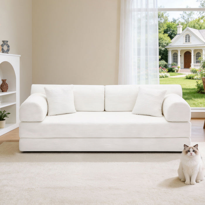 Convertible Sleeper Sofa Bed For Living Room Home Essentials