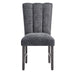 Dining Chair With Padded Seating And Back (Set of 2) - Dark Gray Global Furniture USA