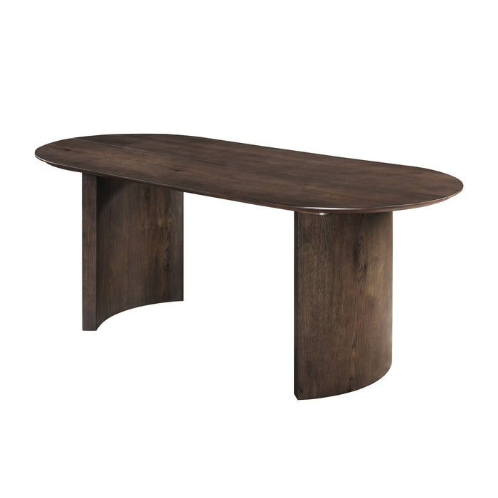 Kody - Oval Dining Table - Dark Walnut New Classic