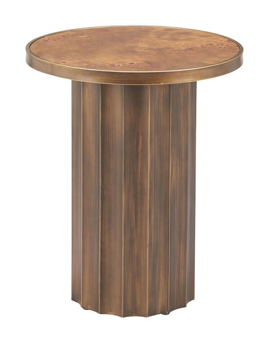 Afinato - Side Table - Brown Zuo Modern