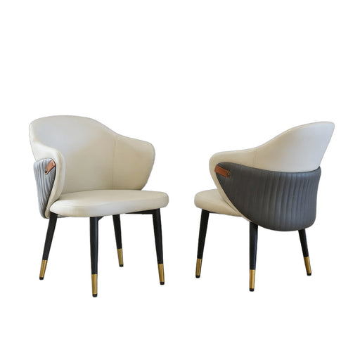 Dining Chairs Ergonomic (Set of 2) - Beige Home Essentials