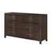 Kenzo - 6 Drawer Dresser - Walnut Matrix Furniture Group
