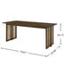 5 Piece Indoor Dining Set, Table & 4 Chairs Noble House