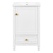 Freestanding Bathroom Vanity With Sink, Soft Closing Door, Drawer Storage - White Hearth and Haven