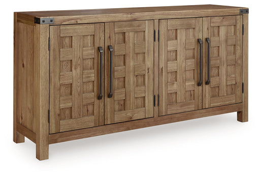 Ridgester - Dining Room Server - Light Brown Benchcraft®