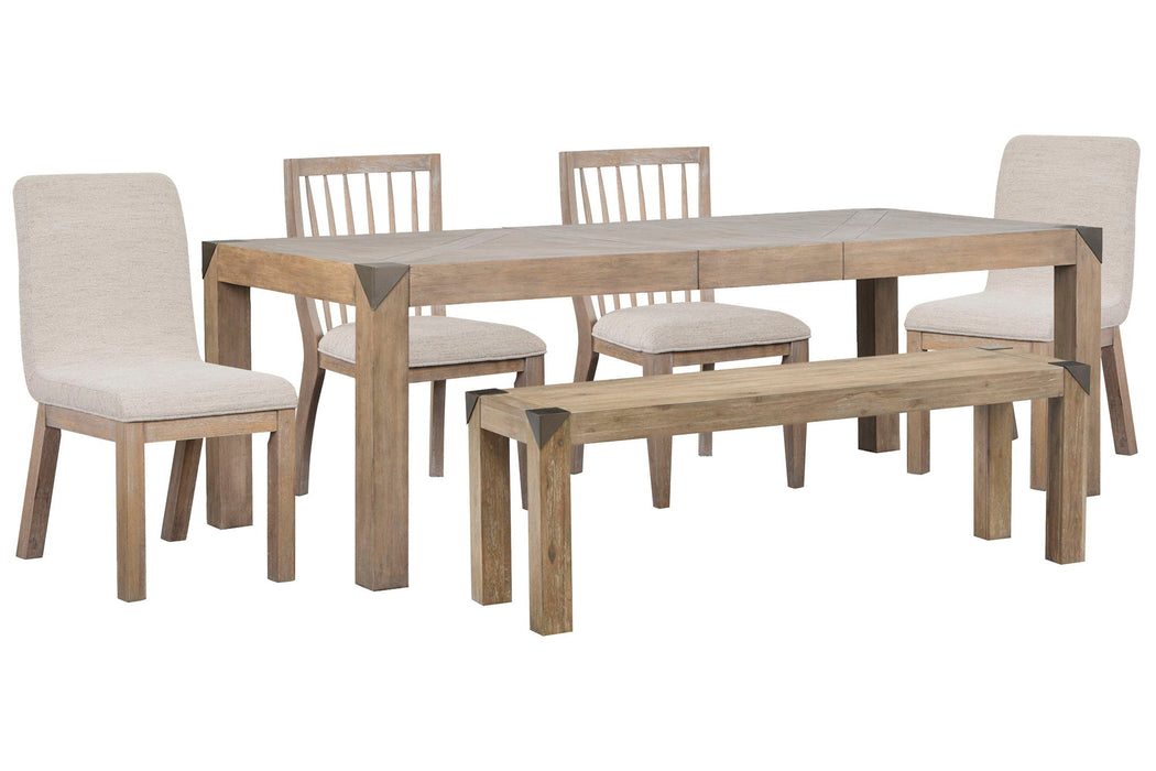 Ainsley - Extendable Rectangular Dining Table Set Magnussen Furniture