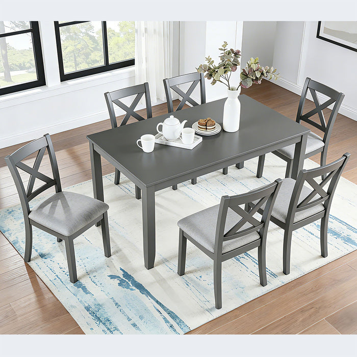 Kitchen Dining Set, Rectangular Dining Table Home Essentials