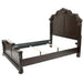 Bed With Carved Details Home Essentials